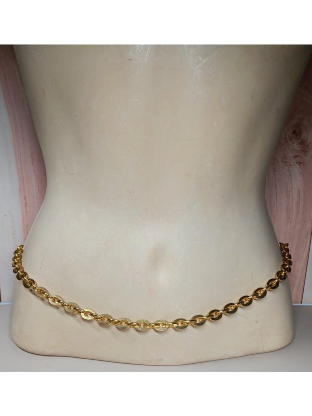 Biker Link Chain Belt Waist Jewelry 37" Adjustable - Picture 7 of 9